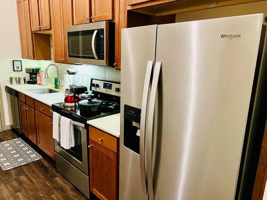 Apto 1 Bed - Kitchen - Free Parking Apartment Houston Exterior photo